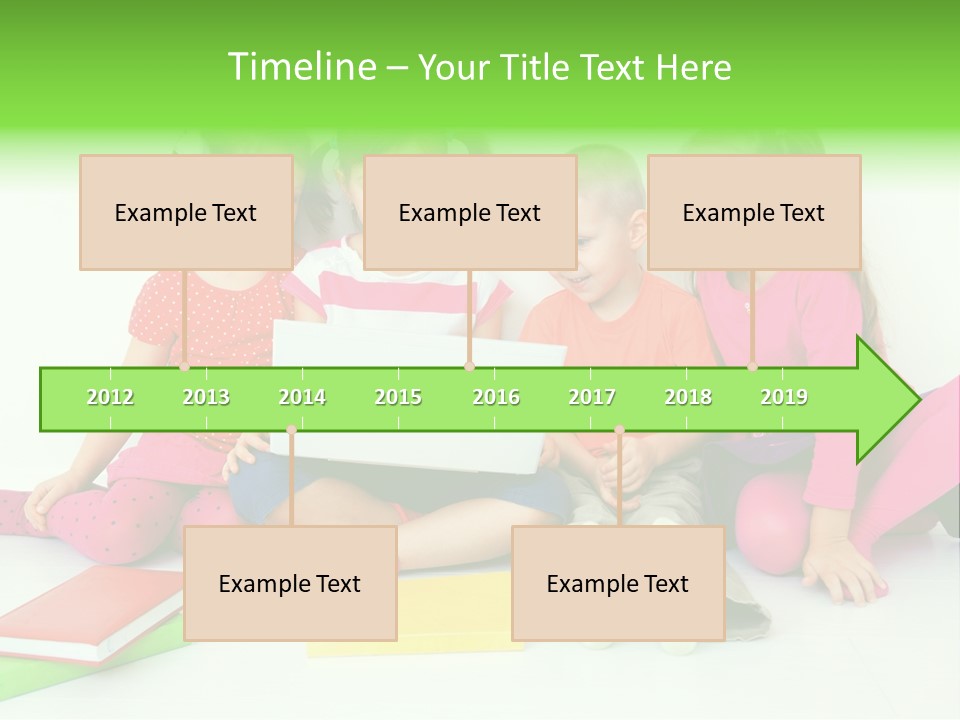 People Toddler Offspring PowerPoint Template