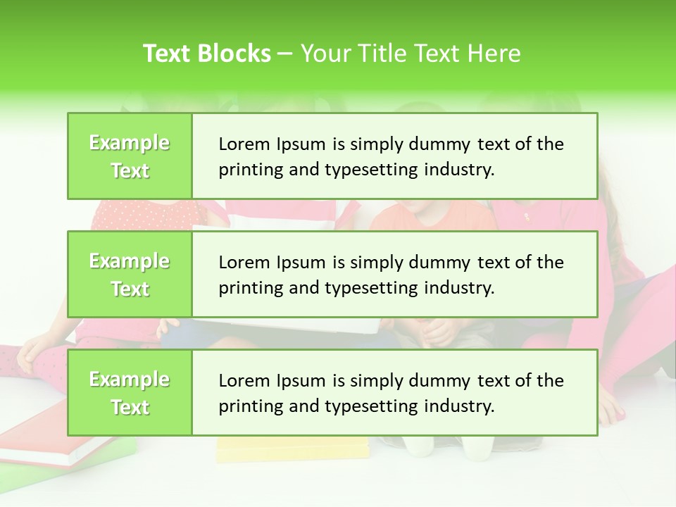 People Toddler Offspring PowerPoint Template