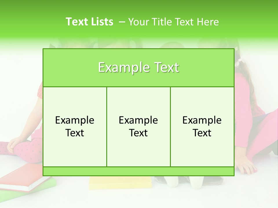 People Toddler Offspring PowerPoint Template