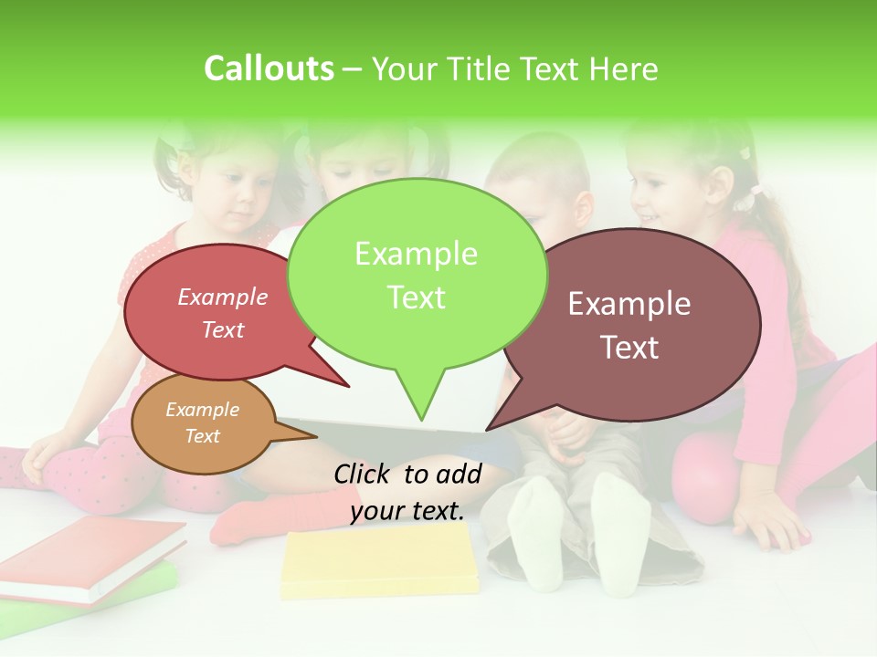 People Toddler Offspring PowerPoint Template