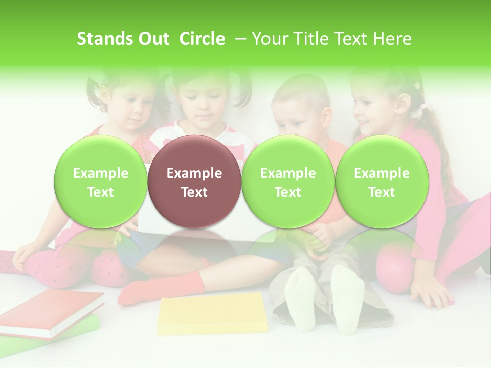 People Toddler Offspring PowerPoint Template