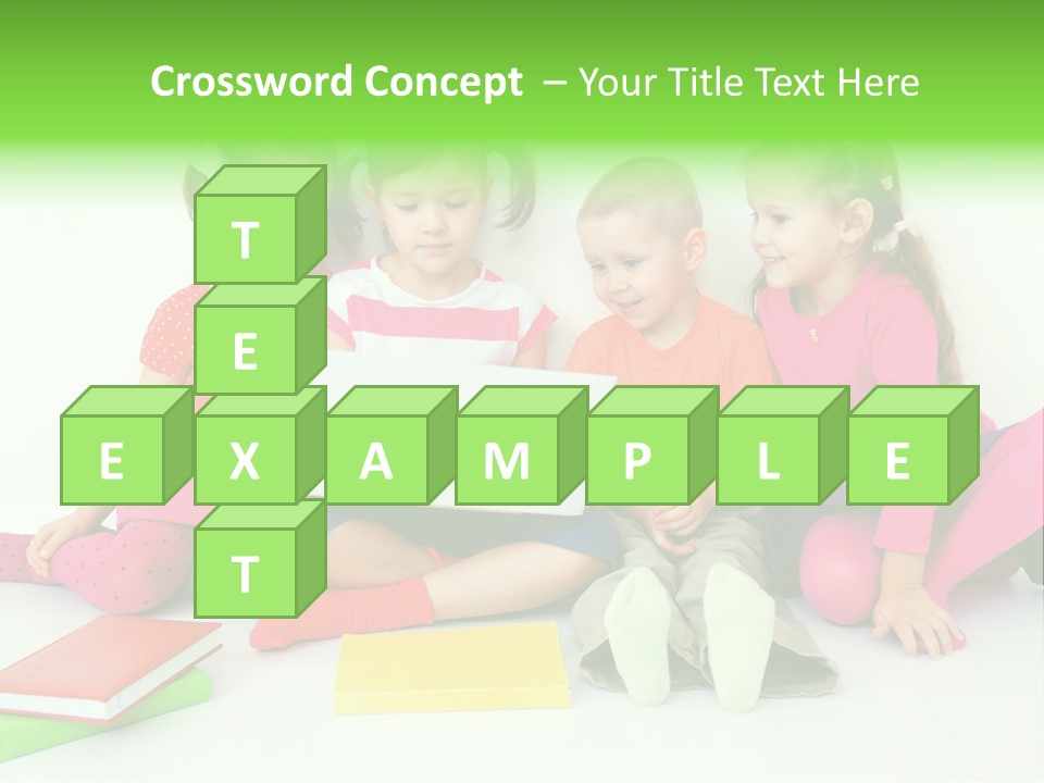 People Toddler Offspring PowerPoint Template