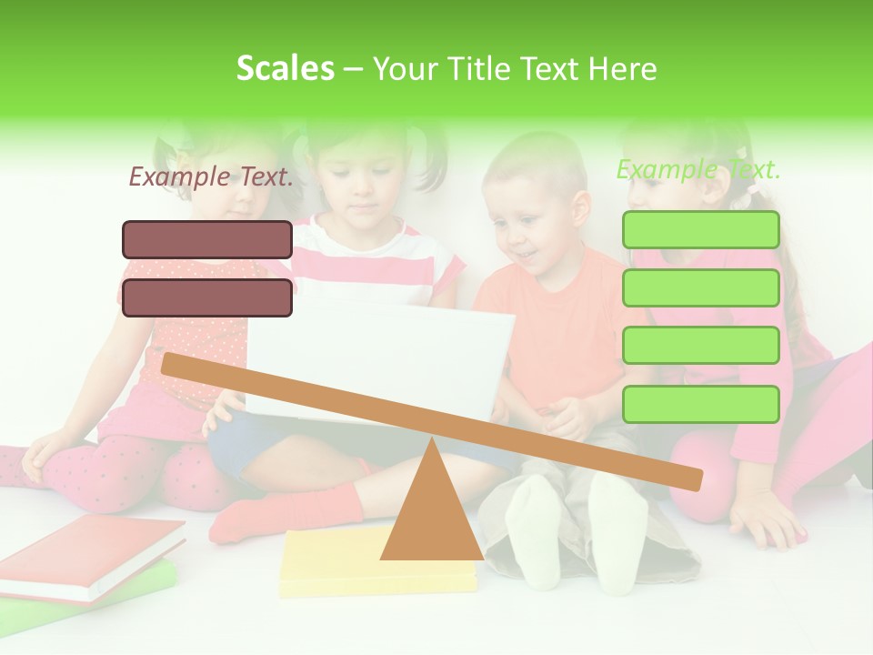 People Toddler Offspring PowerPoint Template