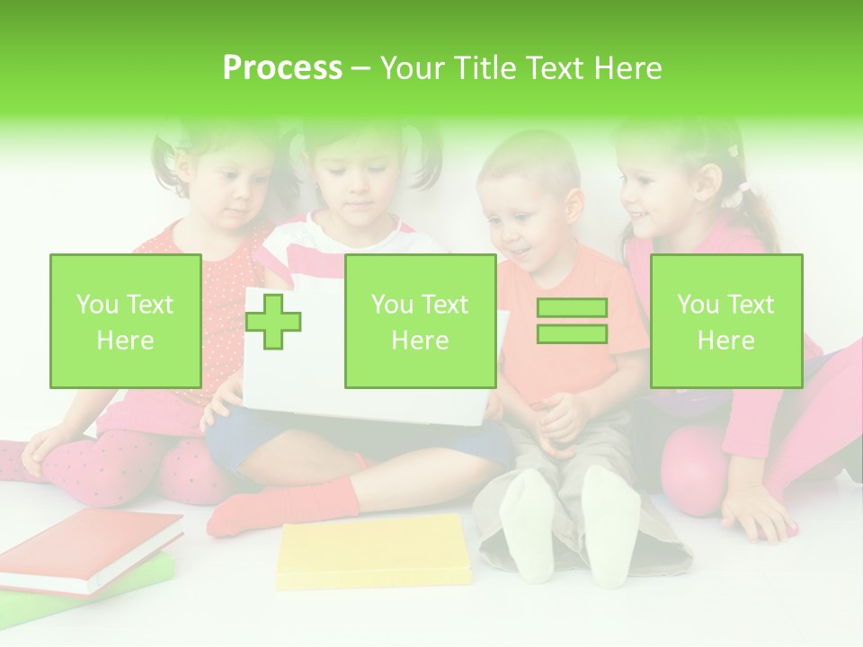 People Toddler Offspring PowerPoint Template