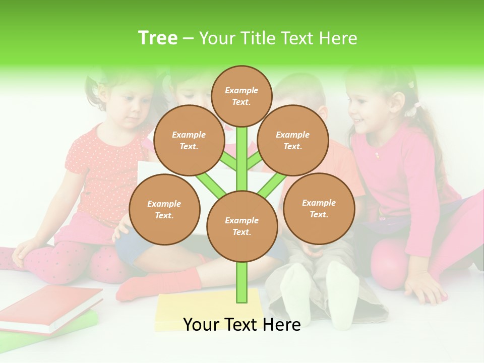 People Toddler Offspring PowerPoint Template