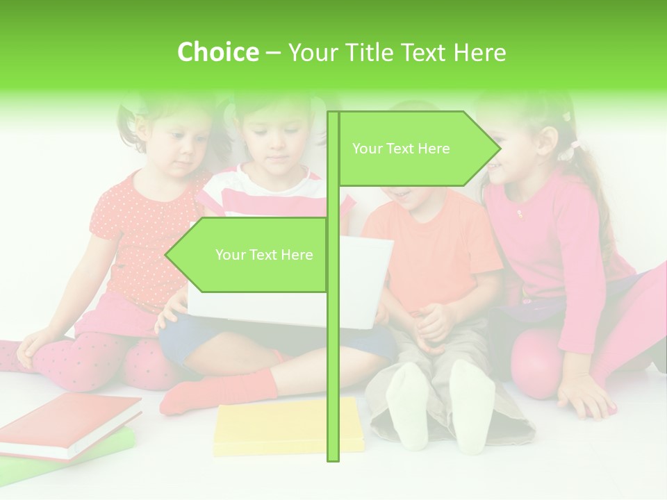 People Toddler Offspring PowerPoint Template