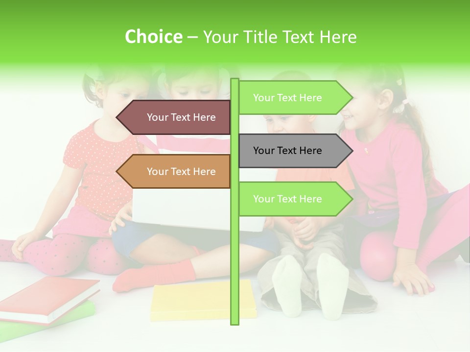 People Toddler Offspring PowerPoint Template