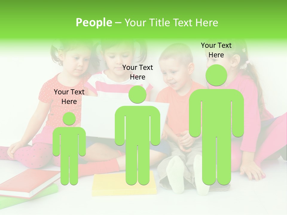 People Toddler Offspring PowerPoint Template