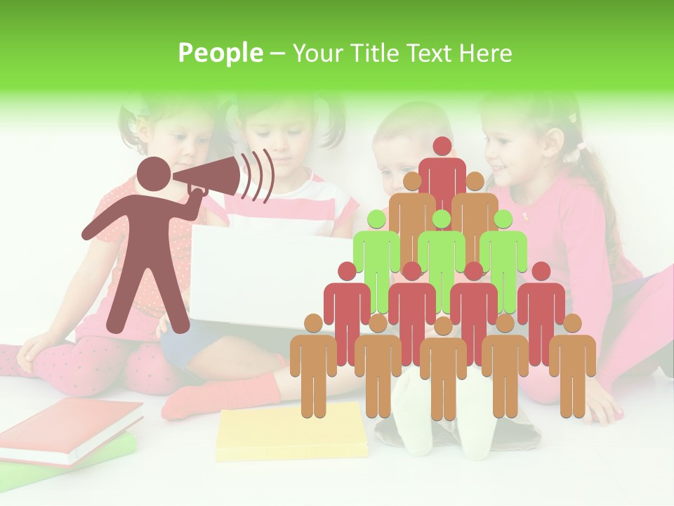 People Toddler Offspring PowerPoint Template