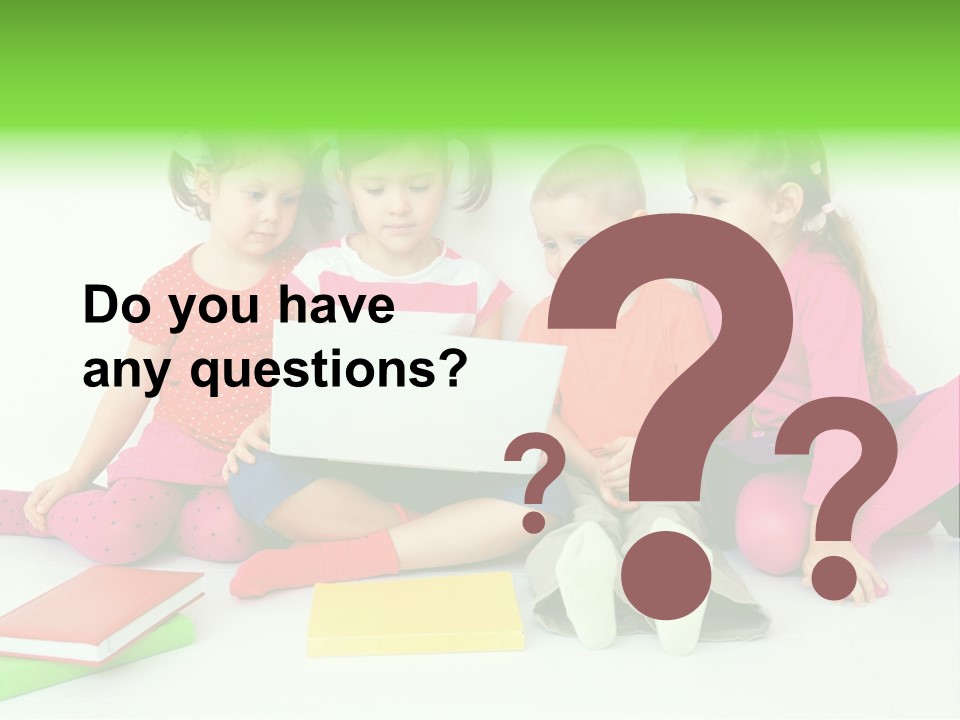 People Toddler Offspring PowerPoint Template