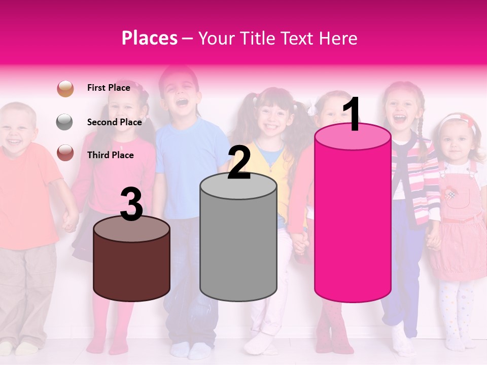 Boys Line Celebration PowerPoint Template