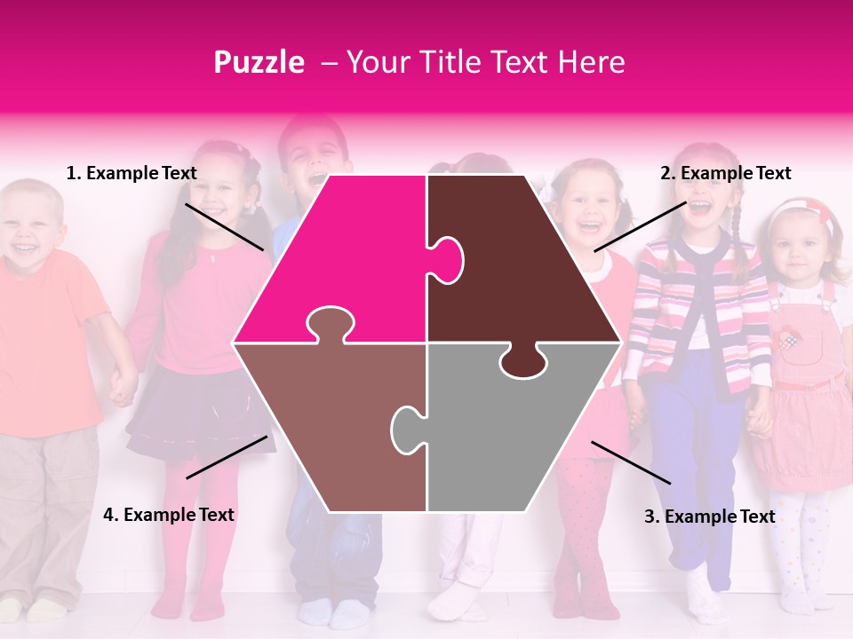 Boys Line Celebration PowerPoint Template