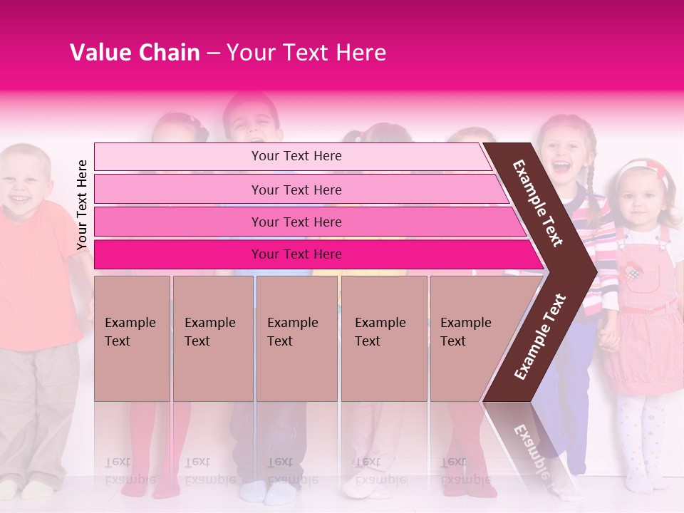 Boys Line Celebration PowerPoint Template