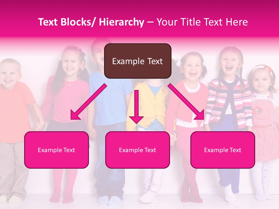 Boys Line Celebration PowerPoint Template