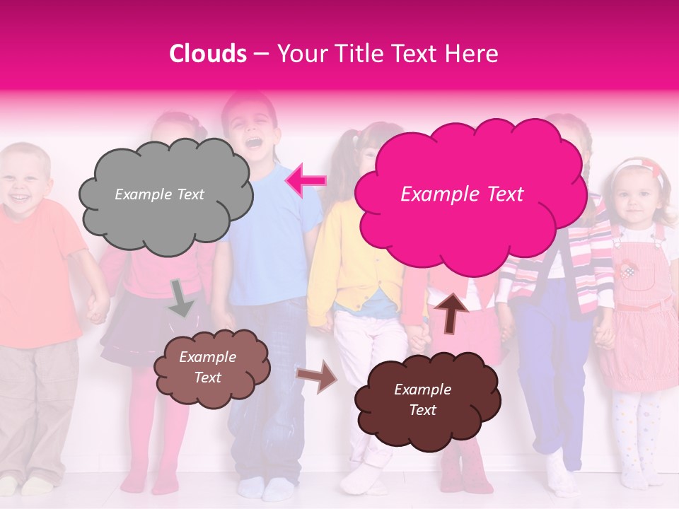 Boys Line Celebration PowerPoint Template