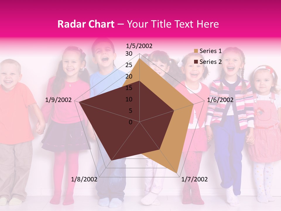 Boys Line Celebration PowerPoint Template