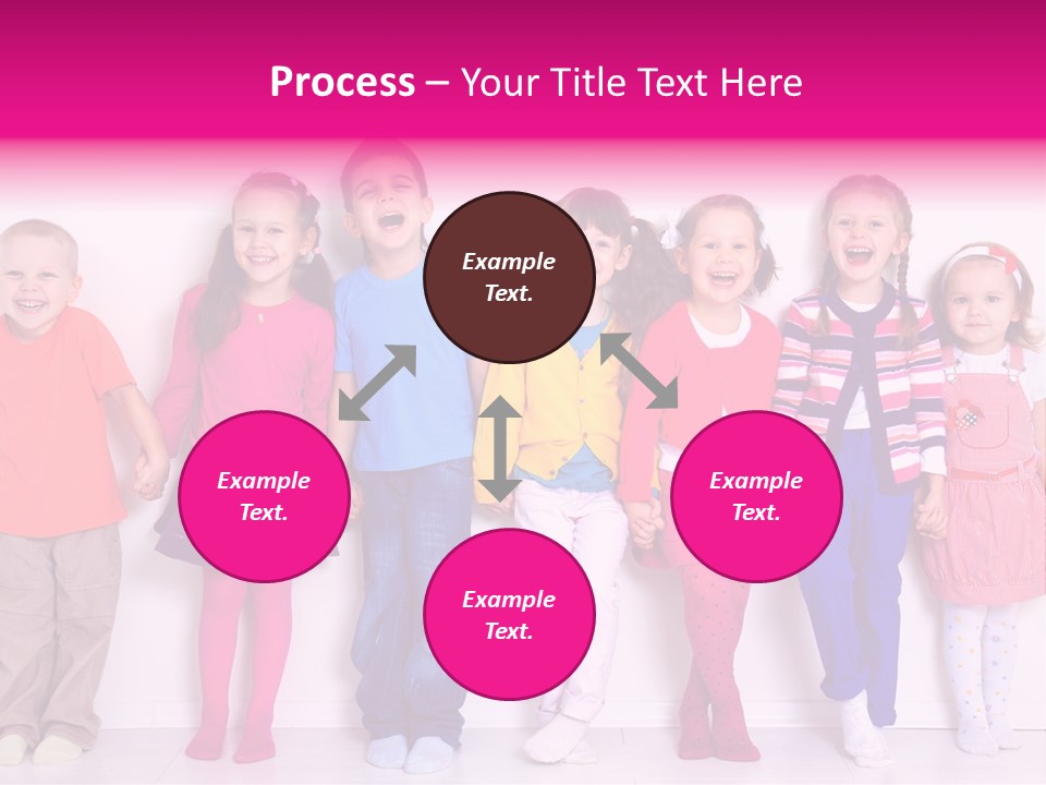 Boys Line Celebration PowerPoint Template