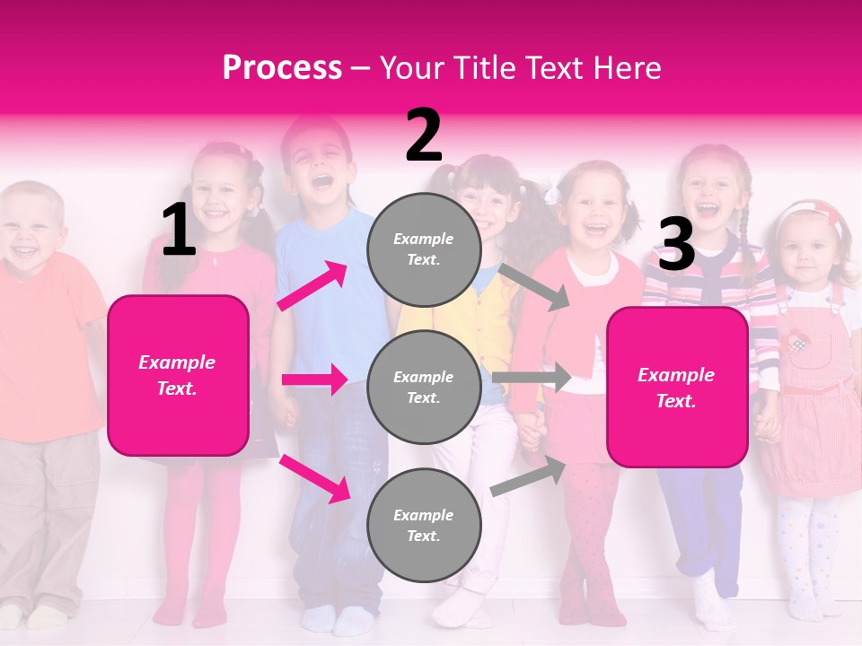 Boys Line Celebration PowerPoint Template