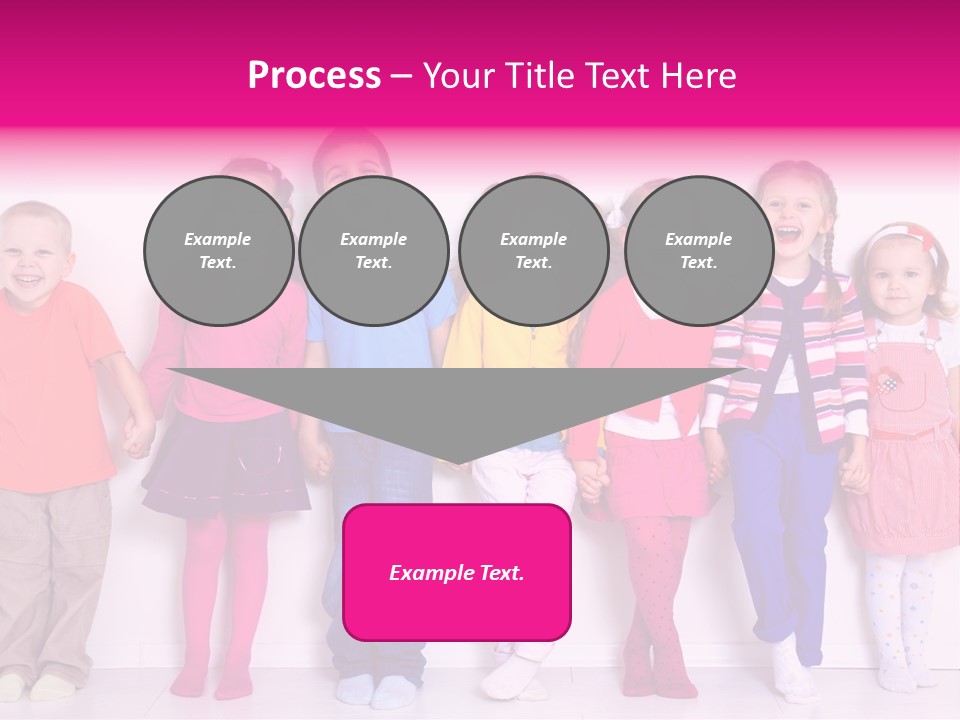 Boys Line Celebration PowerPoint Template