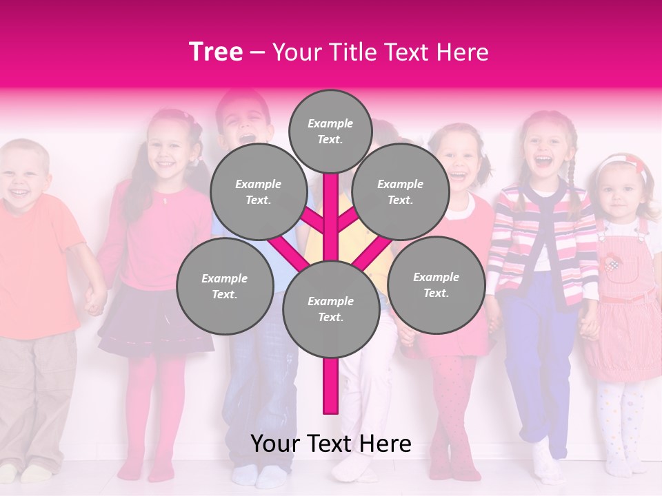 Boys Line Celebration PowerPoint Template