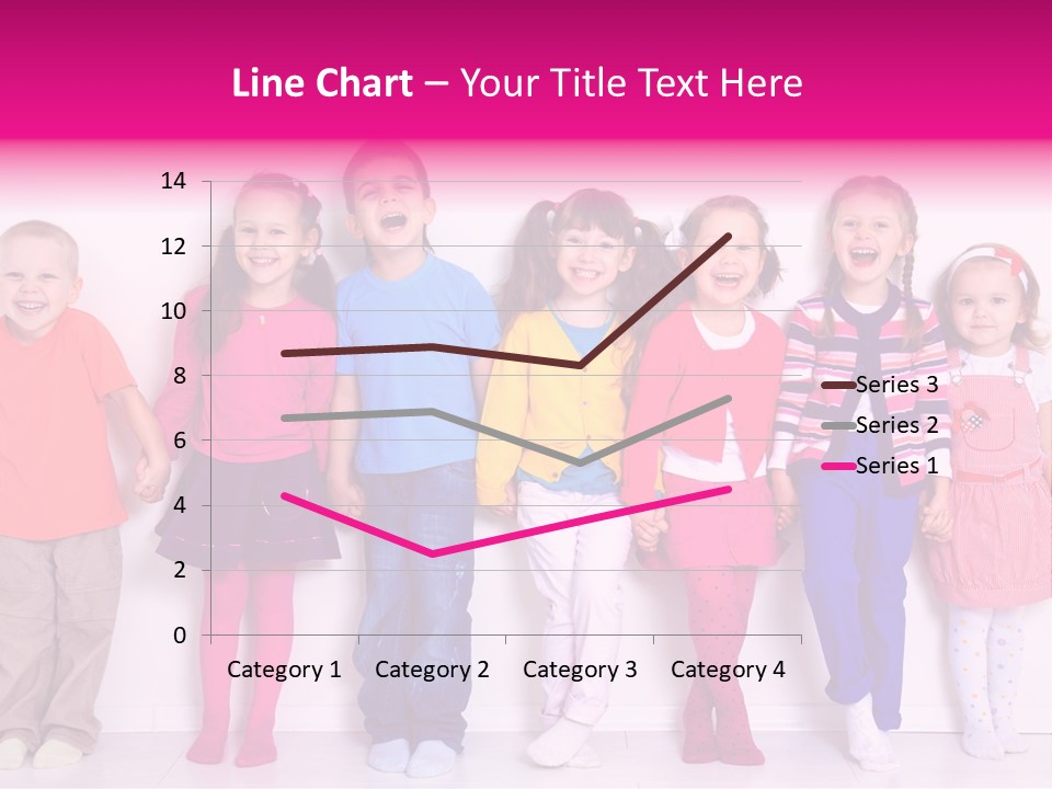 Boys Line Celebration PowerPoint Template