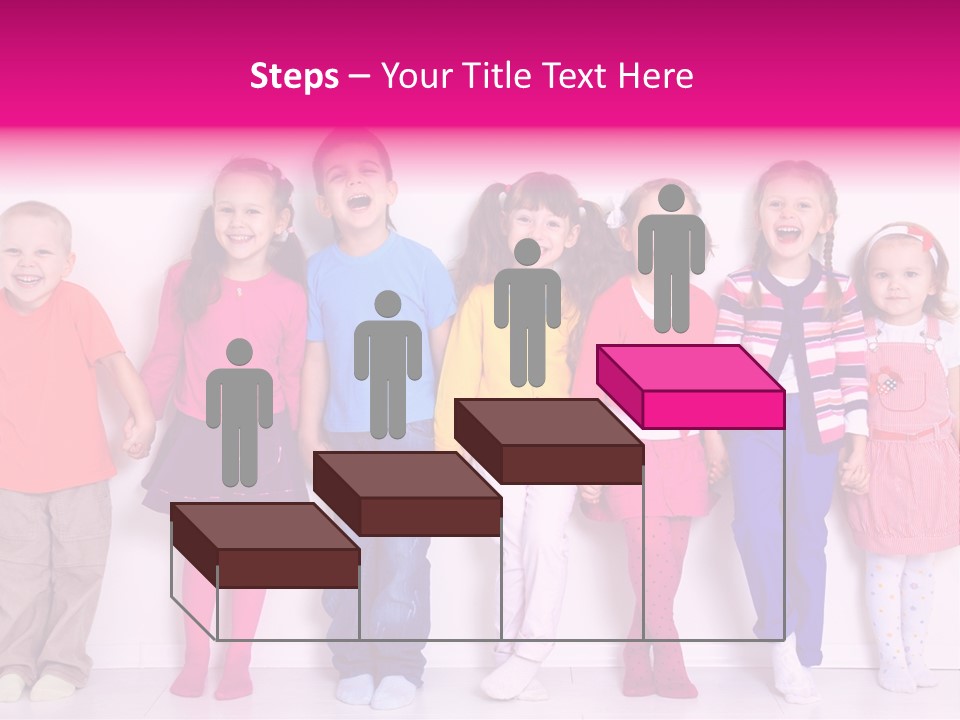 Boys Line Celebration PowerPoint Template