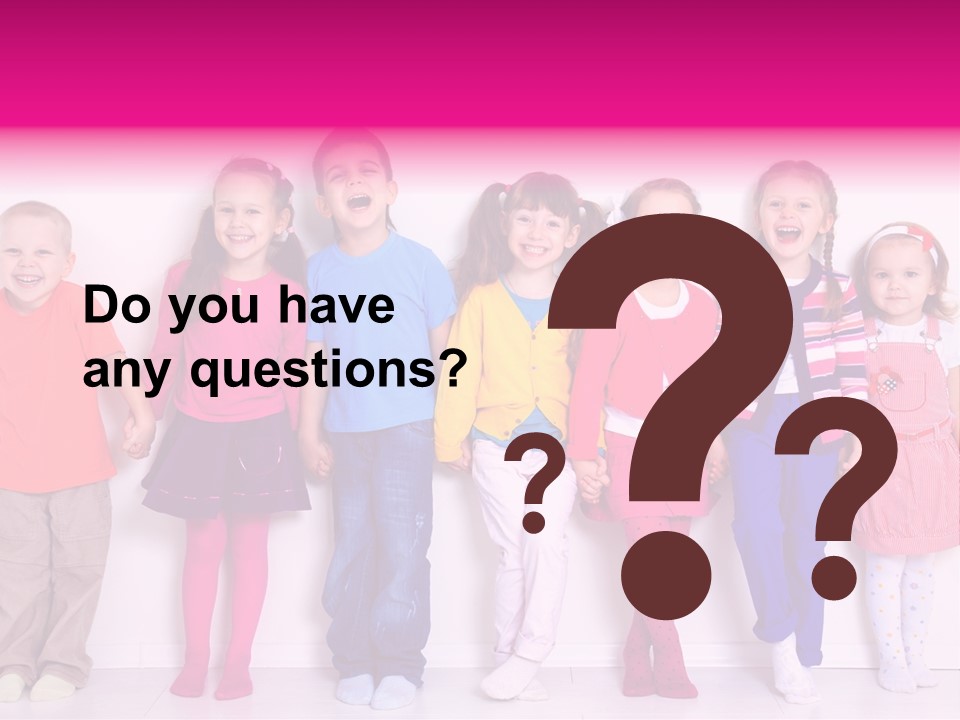 Boys Line Celebration PowerPoint Template