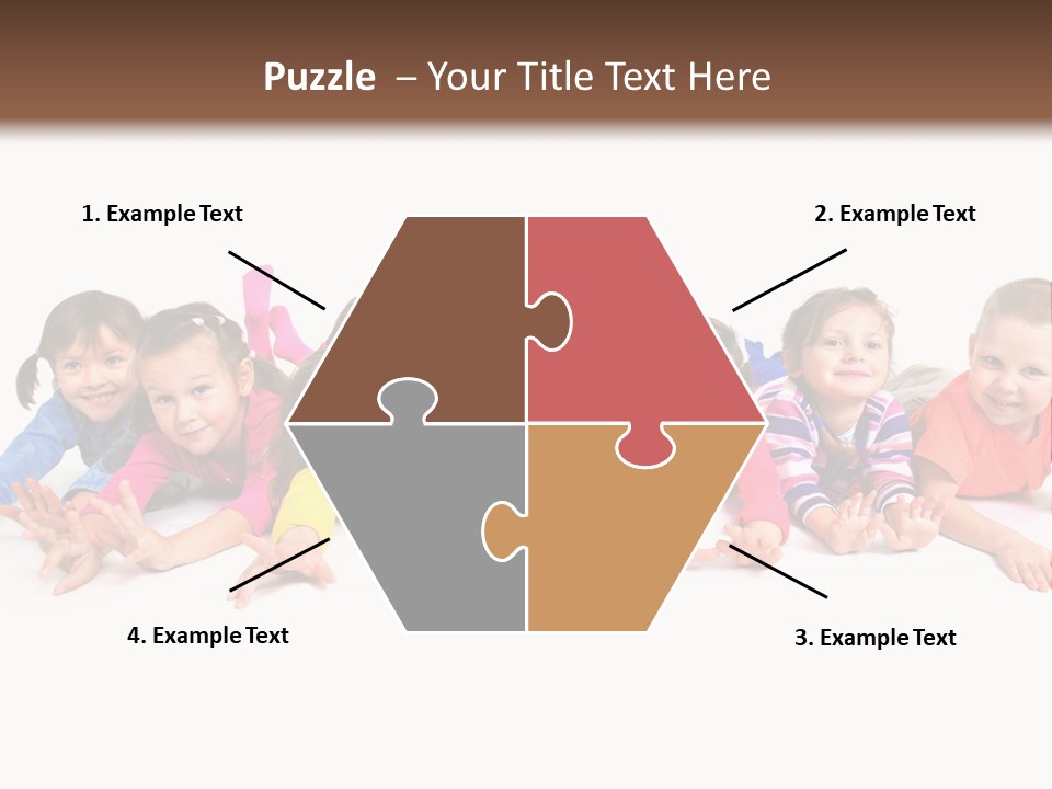 Looking Color Human PowerPoint Template