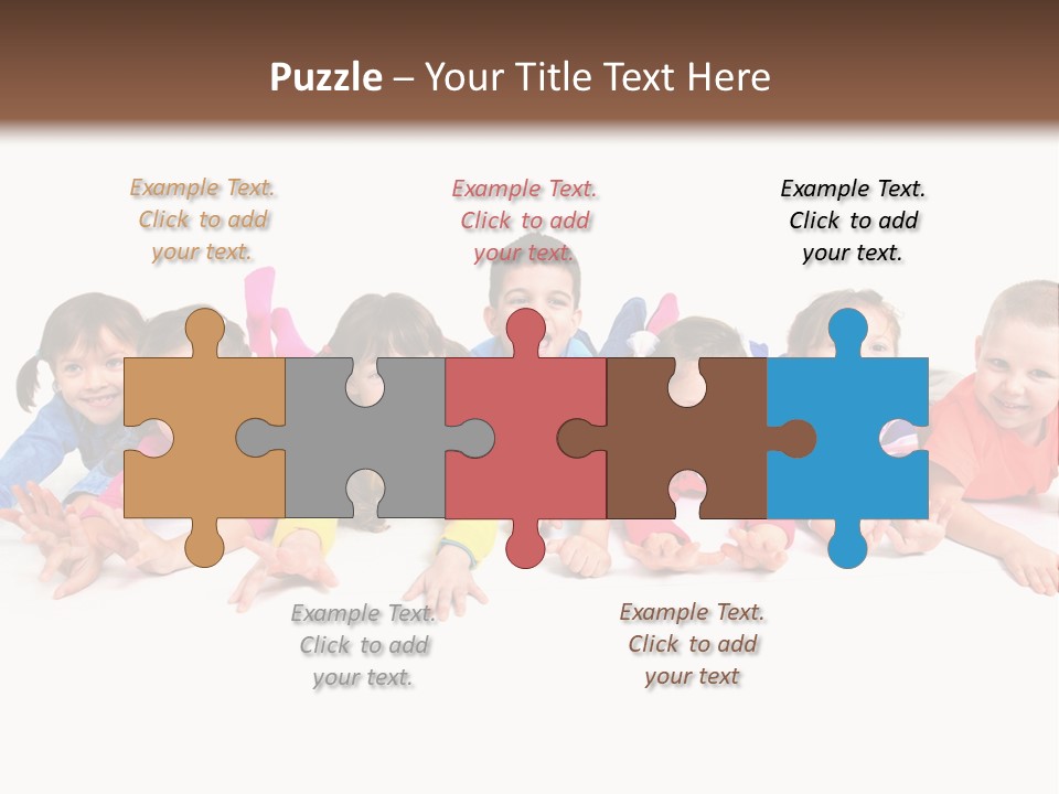 Looking Color Human PowerPoint Template