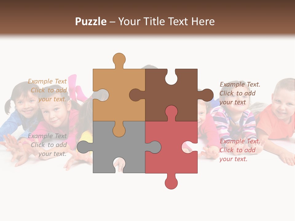 Looking Color Human PowerPoint Template