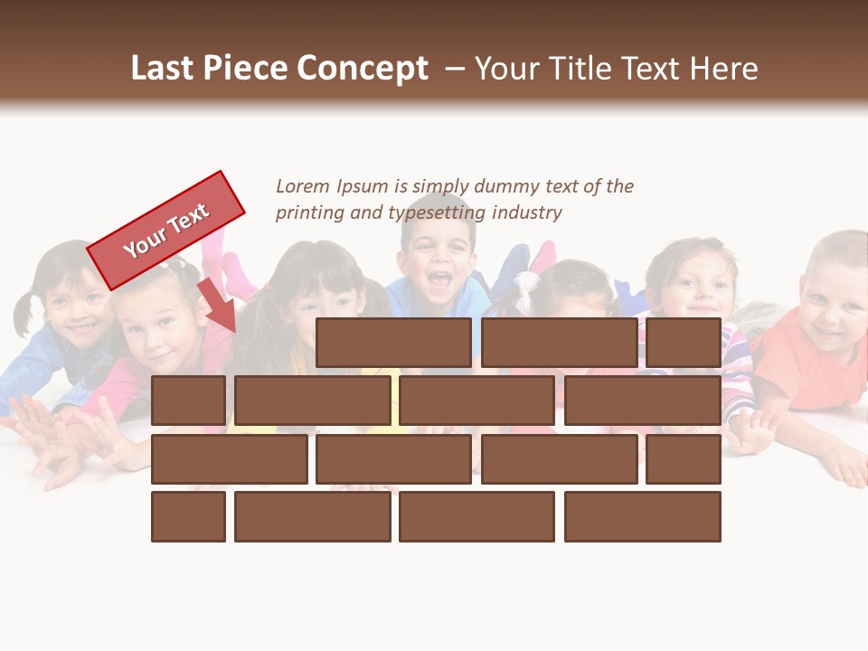 Looking Color Human PowerPoint Template