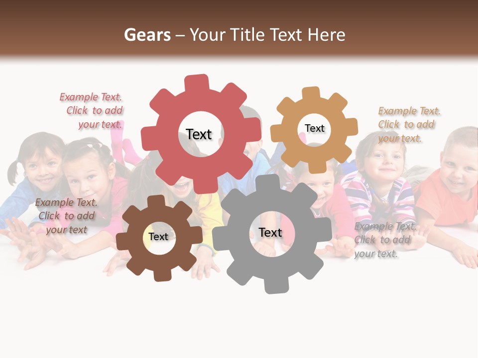 Looking Color Human PowerPoint Template