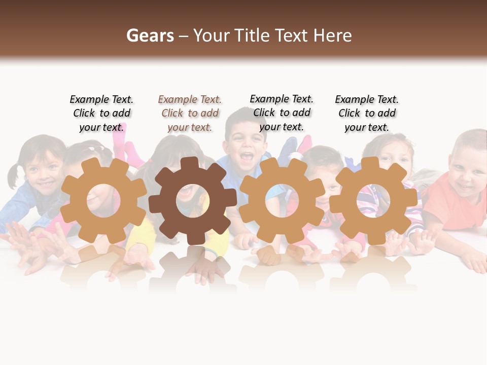 Looking Color Human PowerPoint Template