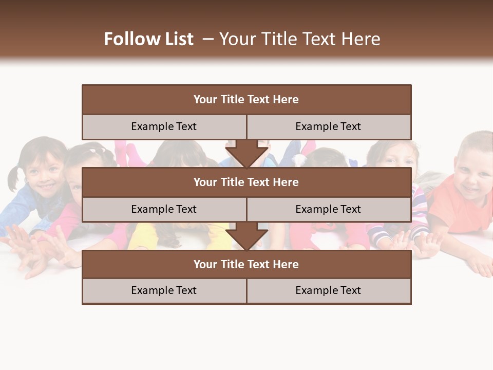Looking Color Human PowerPoint Template
