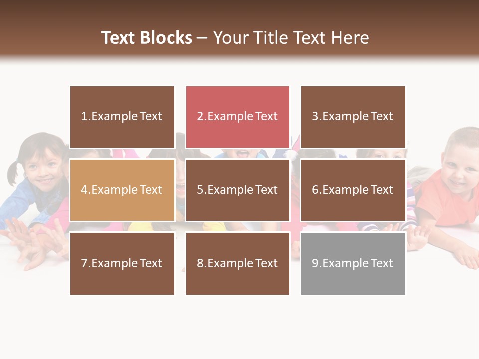 Looking Color Human PowerPoint Template