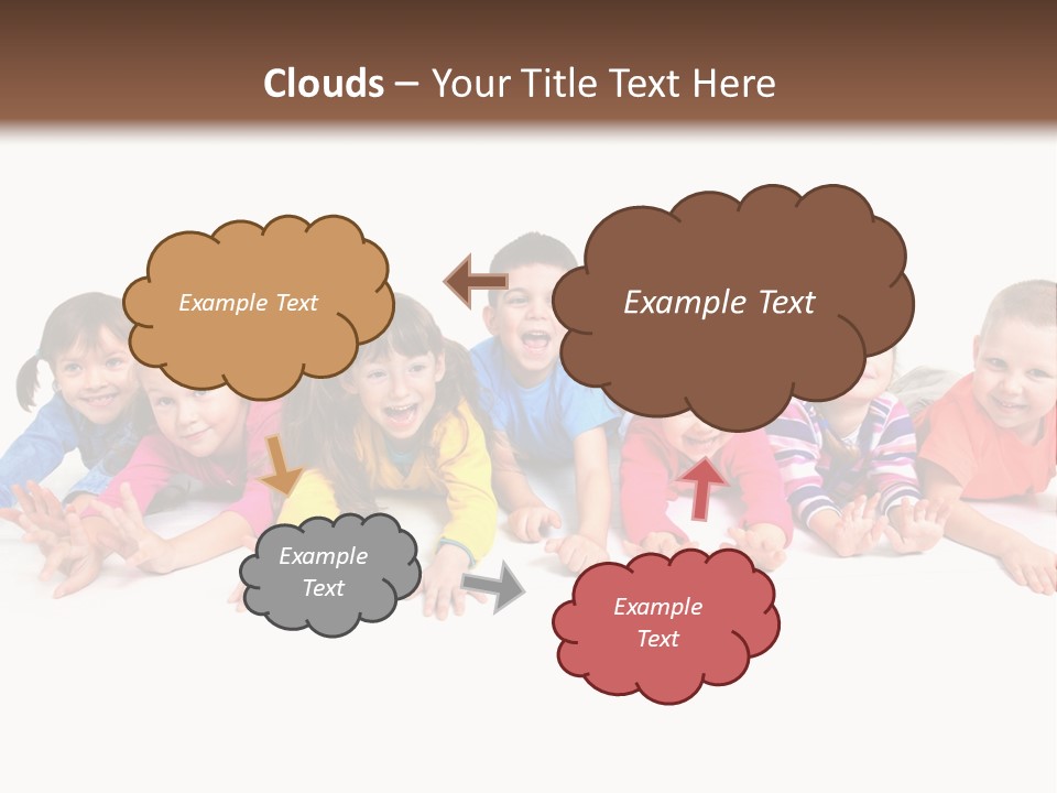 Looking Color Human PowerPoint Template