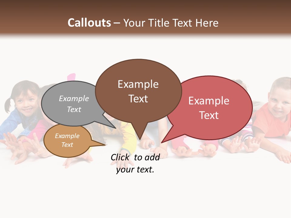 Looking Color Human PowerPoint Template