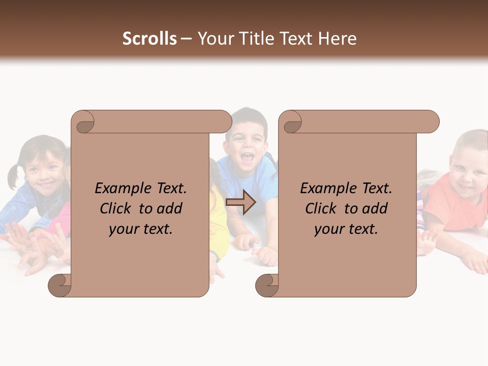 Looking Color Human PowerPoint Template