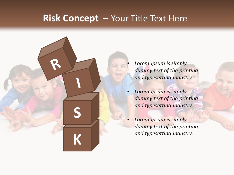 Looking Color Human PowerPoint Template