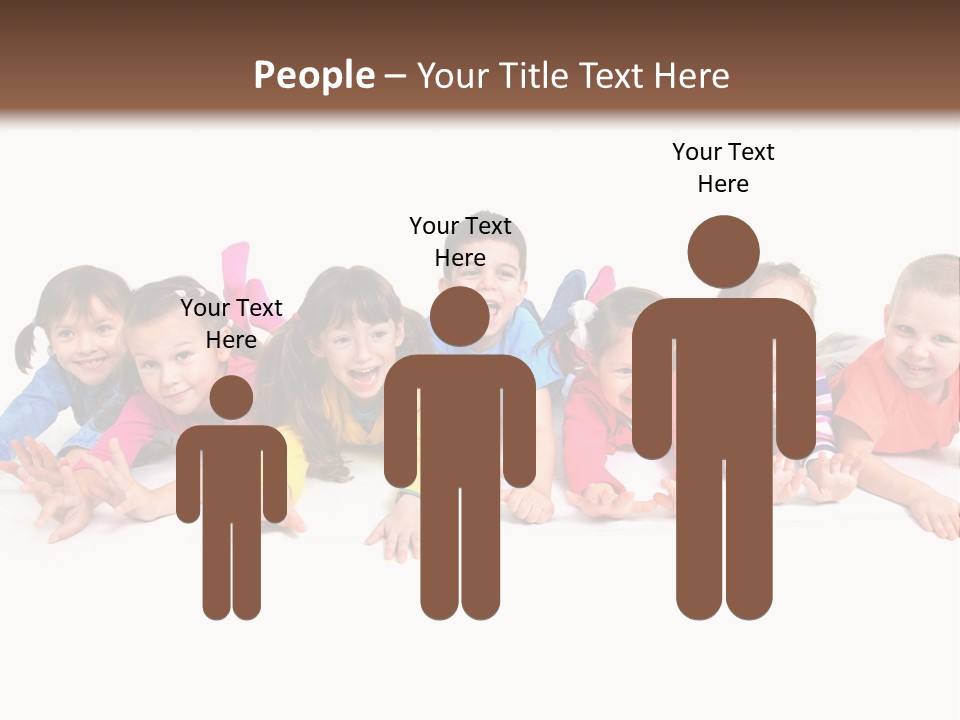 Looking Color Human PowerPoint Template