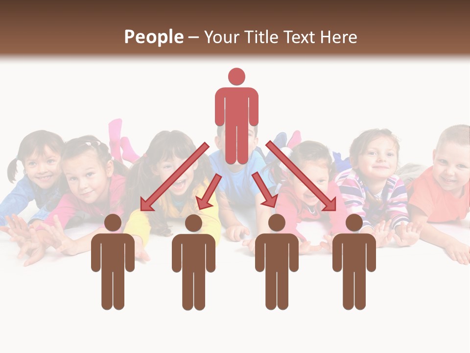 Looking Color Human PowerPoint Template