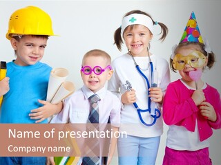 Academic Young Imagination PowerPoint Template