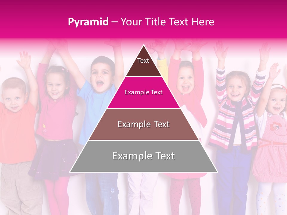 Happiness Excitement Colored PowerPoint Template