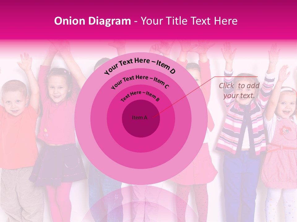 Happiness Excitement Colored PowerPoint Template