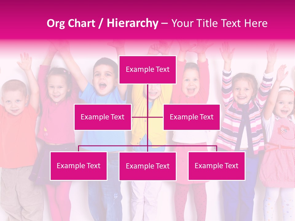 Happiness Excitement Colored PowerPoint Template