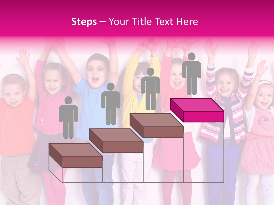 Happiness Excitement Colored PowerPoint Template