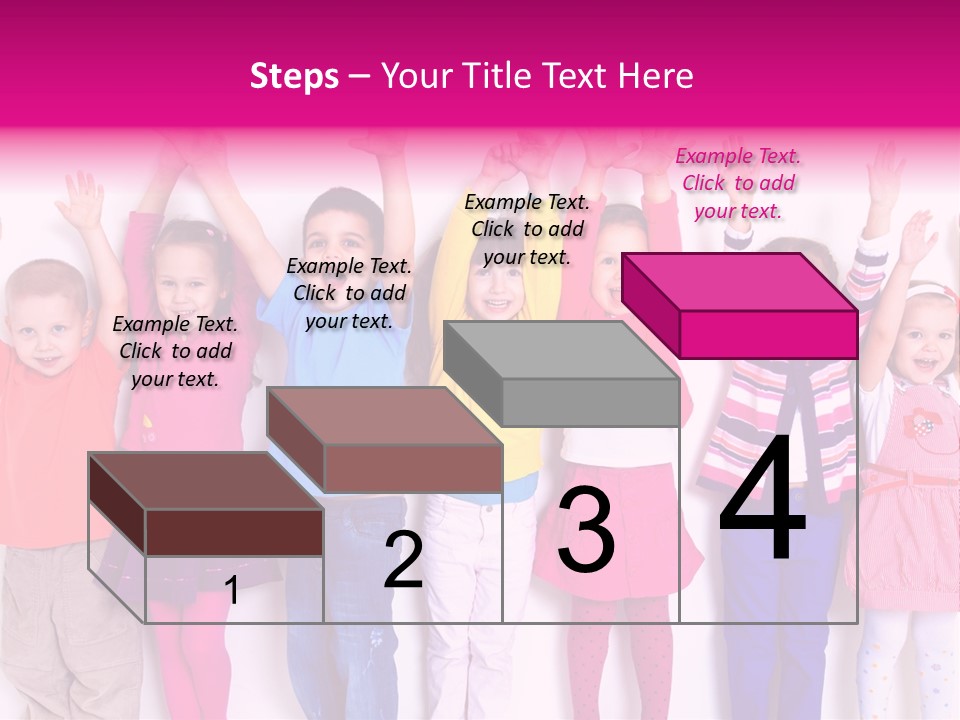 Happiness Excitement Colored PowerPoint Template