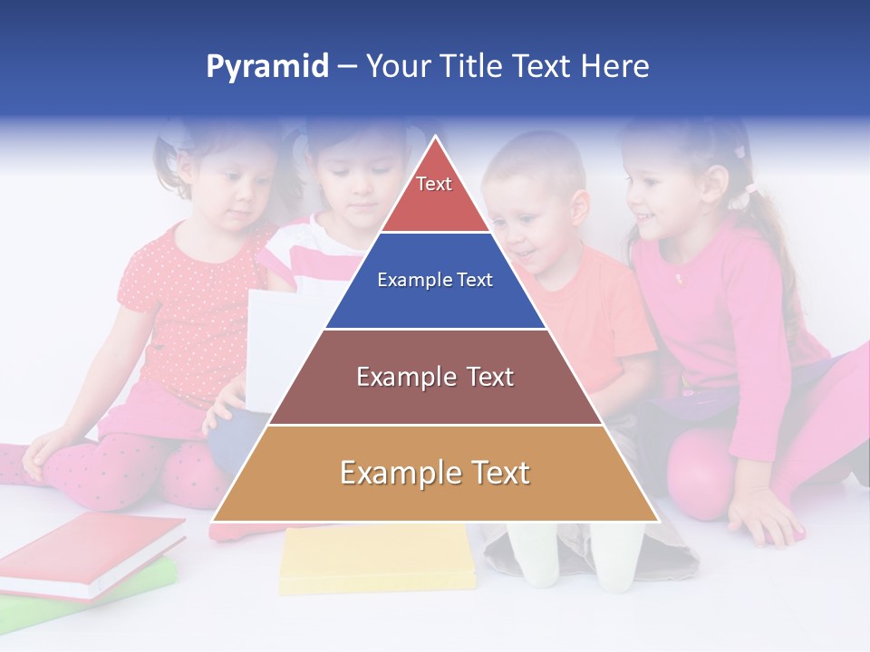 Girls Years Innocence PowerPoint Template