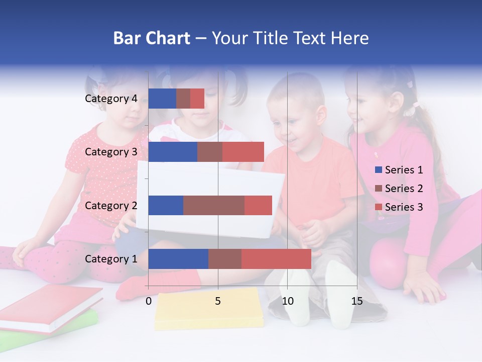 Girls Years Innocence PowerPoint Template