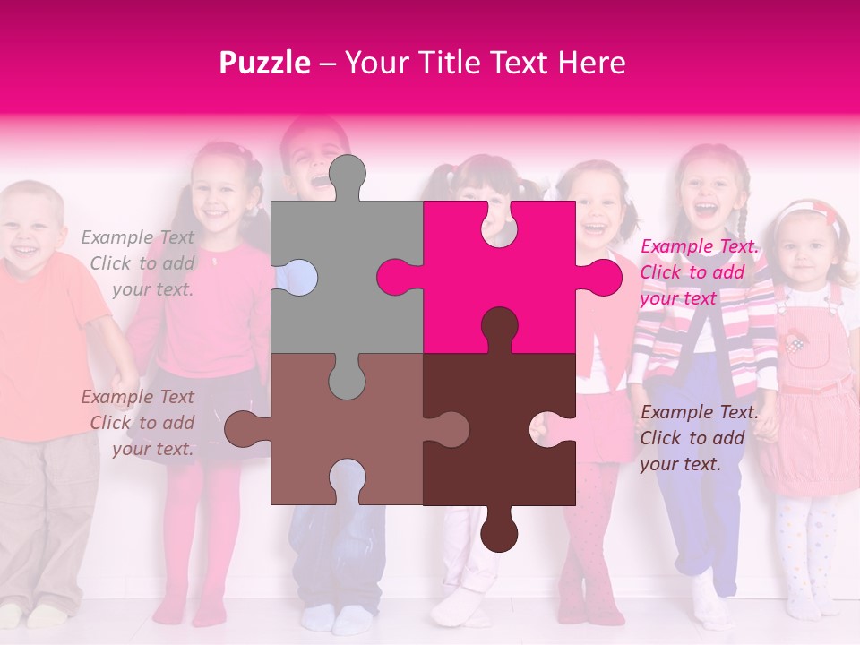 Boys Joy Elementary PowerPoint Template